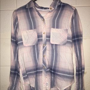 Abercrombie plaid button down